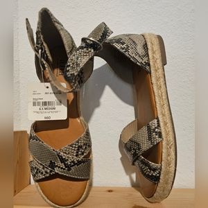 ANA sandals new with tags